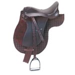 Universal Leder-Pferdesattel-Set